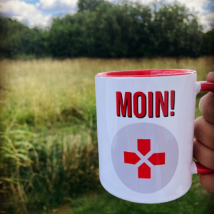 GamingDoc "Moin!" Tasse