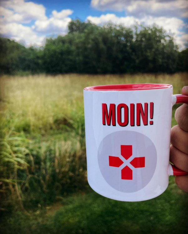 GamingDoc "Moin!" Tasse