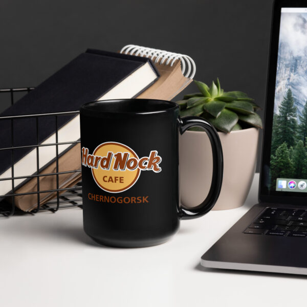 HardNock Cafe Chernogorsk Tasse schwarz - Image 2
